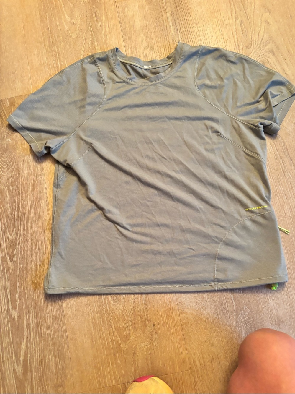 lululemon athletica Short Sleeve green/Gray Active Tee